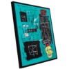 Equals Pi after Basquiat by David Henty, original painting