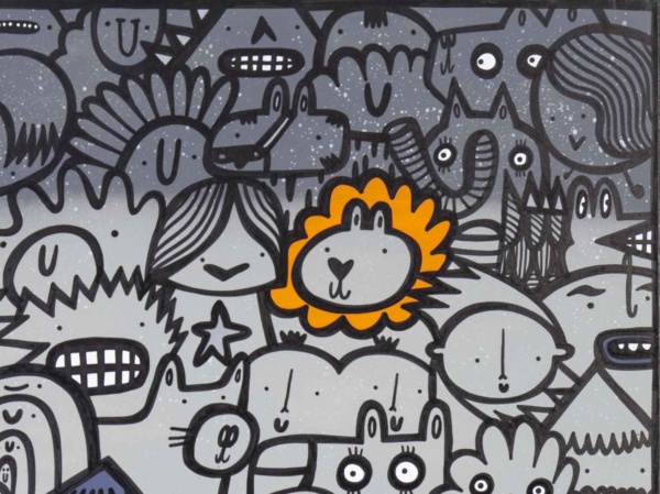King Of The Jungle by Kev Munday, original painting