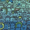 Graduated Greatness by Kev Munday, original painting