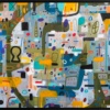 De Compras by Didier Mayés, original painting