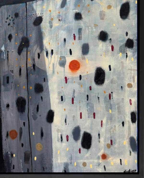 El Mago by Didier Mayés, original painting, detail