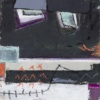 Crossing The Tracks by Håven, original painting
