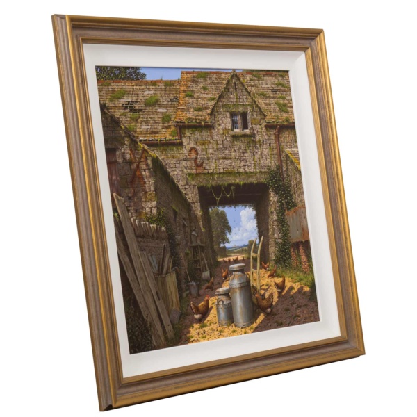 Rustic Farm Life by Edward Hersey, original painting