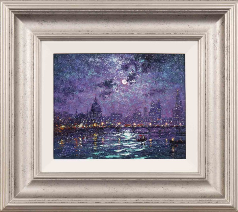 Nocturne Reflections, The Thames by Andrew Grant Kurtis