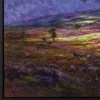 By The Light Of The Silvery Moon, Rosedale by Andrew Grant Kurtis, original painting, detail