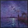 Moonlight Sparkle Across The Lagoon, Venice by Andrew Grant Kurtis, original painting