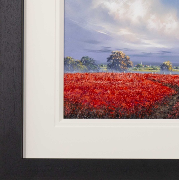 The Path To Love by Allan Morgan, original painting, detail