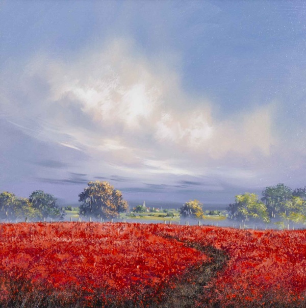 The Path To Love by Allan Morgan, original painting