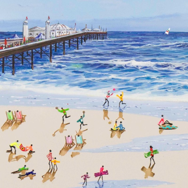 Brighton Pier II by Paola Cassais, original painting