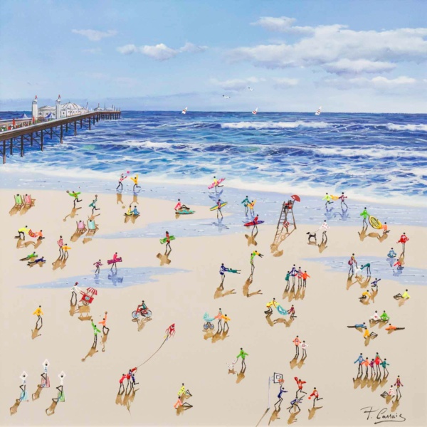 Brighton Pier II by Paola Cassais, original painting