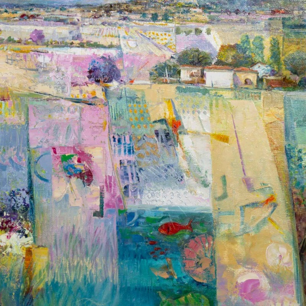Cool Breeze by Mario Malfer, original painting
