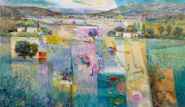 Cool Breeze by Mario Malfer, original painting