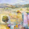 Masterful Landscape by Mario Malfer, original painting, detail