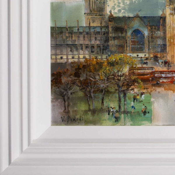London Westminster by Veronika Benoni, original painting