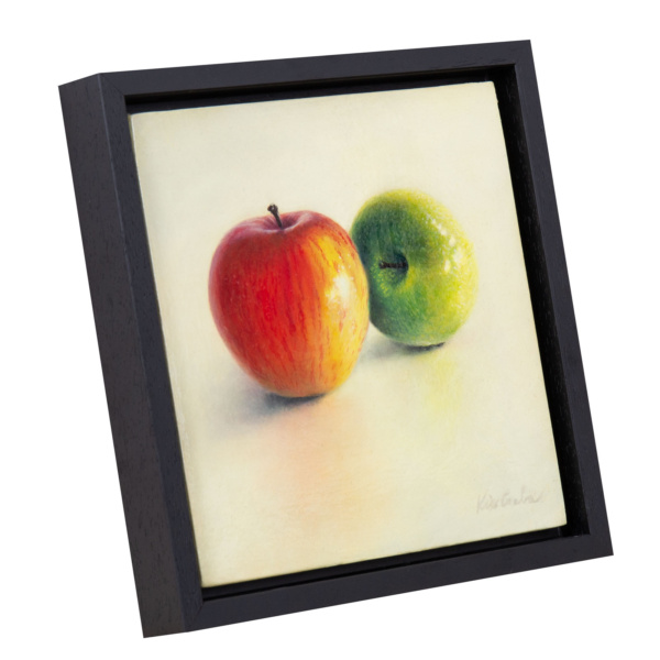 Two Apples by Kiss Csaba, original painting