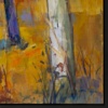 Forest Magic by Sara Malfer, original painting, detail