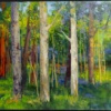 Forest Magic II by Sara Malfer, original painting