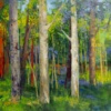 Forest Magic II by Sara Malfer, original painting