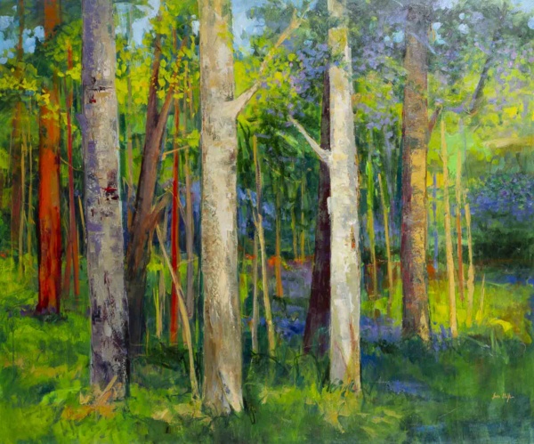 Forest Magic II by Sara Malfer, original painting