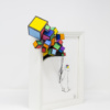 Cube Reveal II by Damilola Odusote, original painting