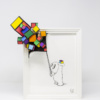 Cube Reveal II by Damilola Odusote, original painting