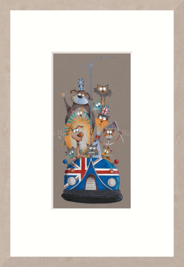 Scream For Speed I by Gary Walton, limited edition print