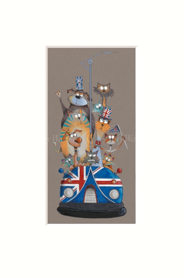 Scream For Speed I by Gary Walton, limited edition print