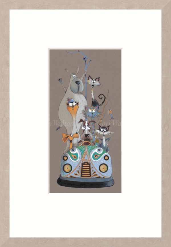 Scream For Speed II by Gary Walton, limited edition print