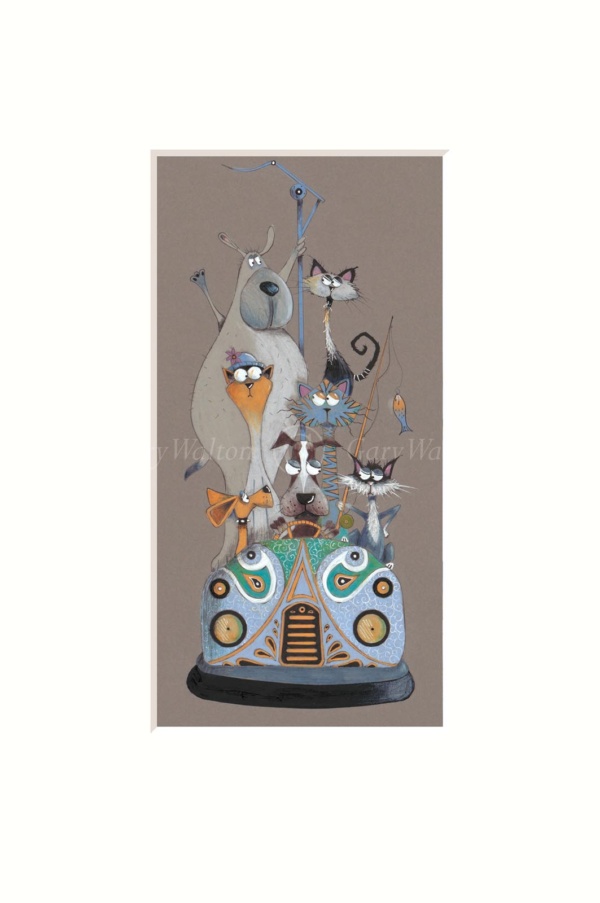 Scream For Speed II by Gary Walton, limited edition print