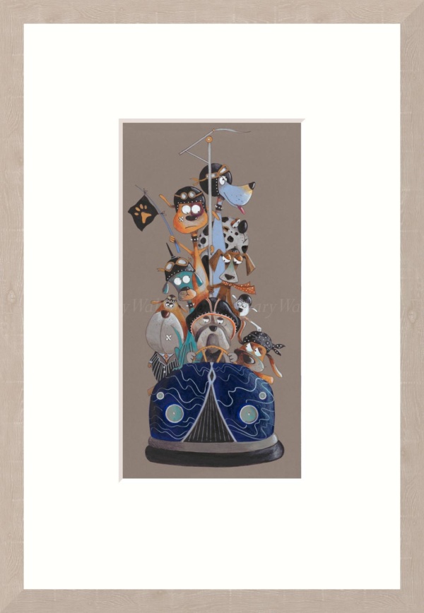Scream For Speed III by Gary Walton, limited edition print