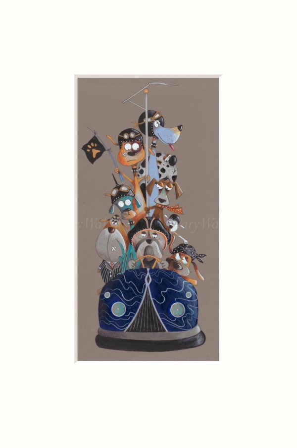 Scream For Speed III by Gary Walton, limited edition print