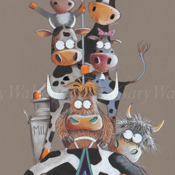 Scream For Speed IV by Gary Walton, limited edition print, detail