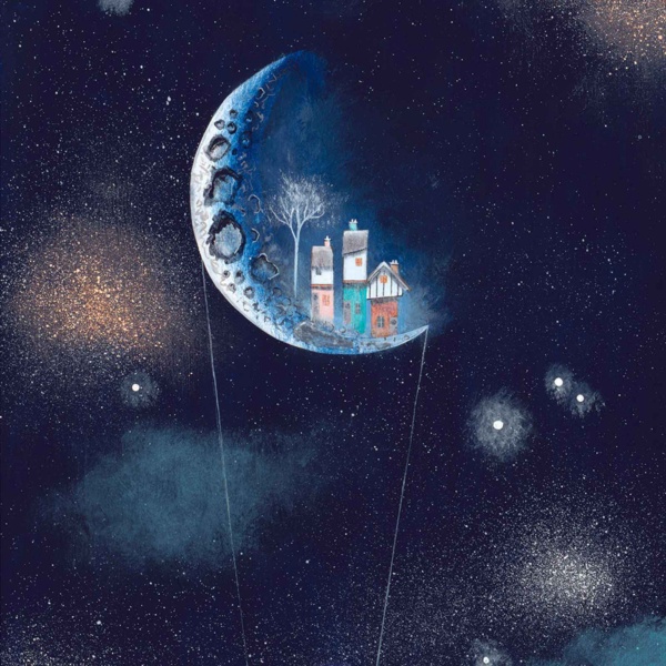 Tug With Gravity by Gary Walton, limited edition print, detail