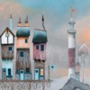 Back To Back by Gary Walton, limited edition print, detail