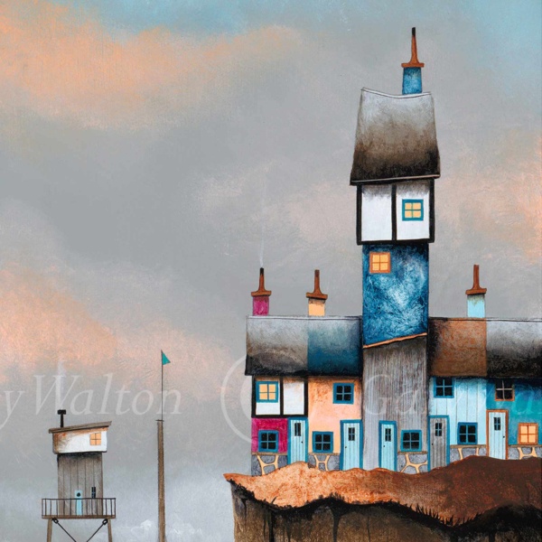Little Durdle by Gary Walton, limited edition print, detail