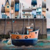 The Gaslamp by Gary Walton, limited edition print, detail