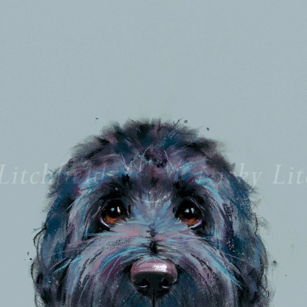 Cute Alert by Nicky Litchfield, limited edition print, detail