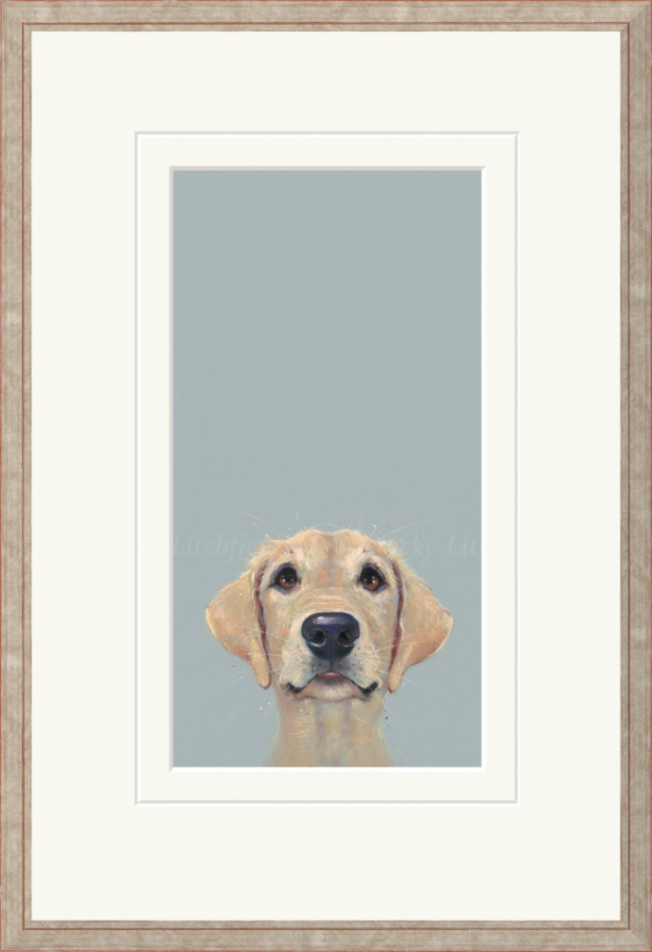 Eager To Please by Nicky Litchfield, limited edition print