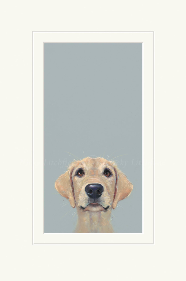 Eager To Please by Nicky Litchfield, limited edition print