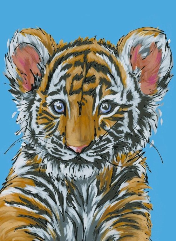 Little Roar by Amy Louise, limited edition print