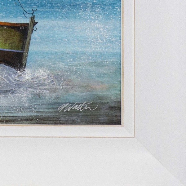Nautical Romance (Original) by Gary Walton, original painting, detail