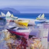 Symphony Of Colour by Fabio Constantino, original painting, detail