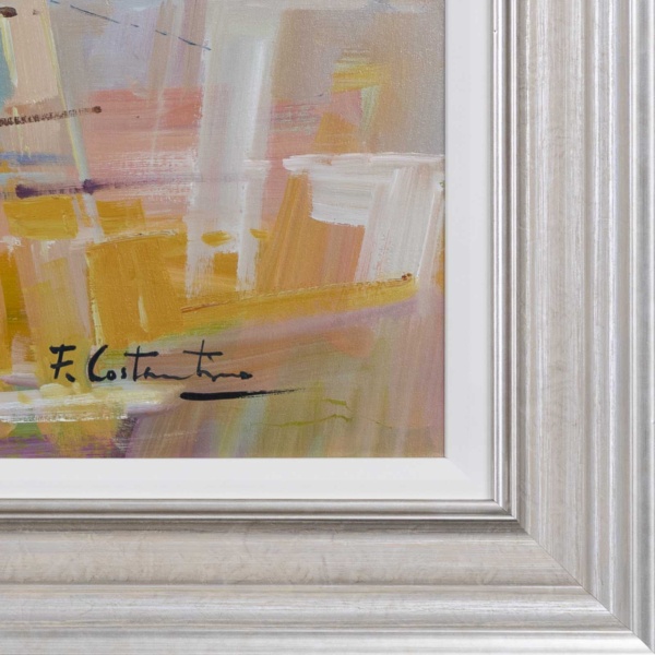 Pastel Hues by Fabio Constantino, original painting, detail