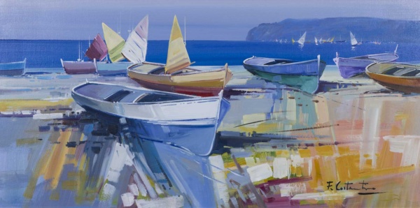 Pastel Hues by Fabio Constantino, original painting