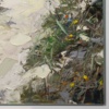 Pink Sands by Frank Getty, original painting, detail