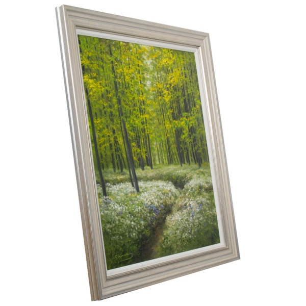 Freshness In The Forest by Gerhard Nesvadba, original painting