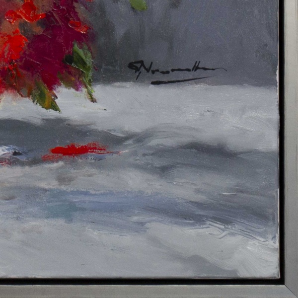 A Show Of Love II by Gerhard Nesvadba, original painting, detail