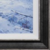 Nieve y Rojos by Miguel Peidro, original painting, detail