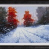 Nieve y Rojos by Miguel Peidro, original painting