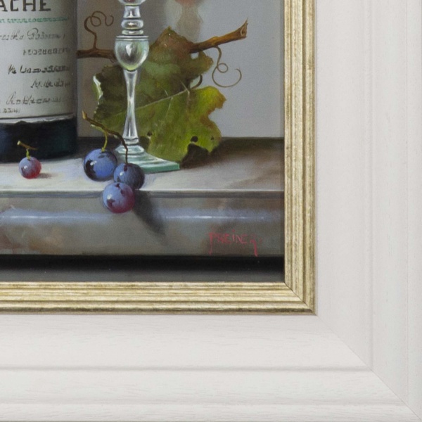 La Tâche by Zoltan Preiner, original painting, detail
